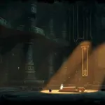 Pale Oil Silksong item pickup in the Choral Chambers of Pharloom